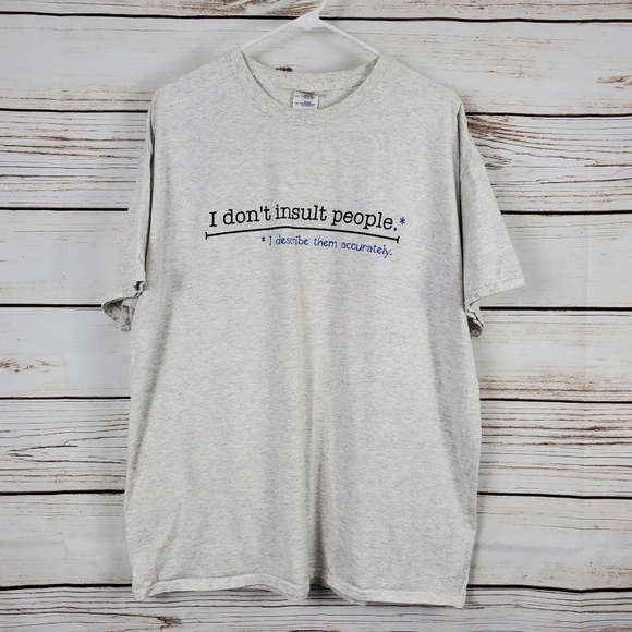 Gildan Other - I Don't Insult People, I describe them accurately
